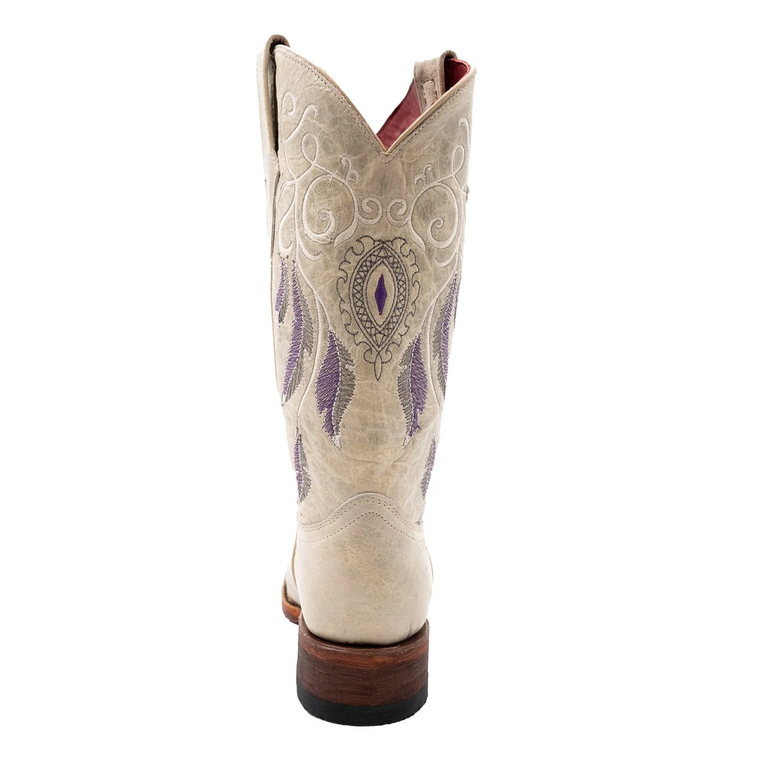 Ferrini Womens Dreamer D-Toe Clay Leather Cowboy Boots