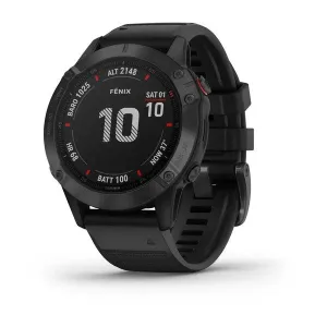 Garmin Fenix 6- Black with Black Band