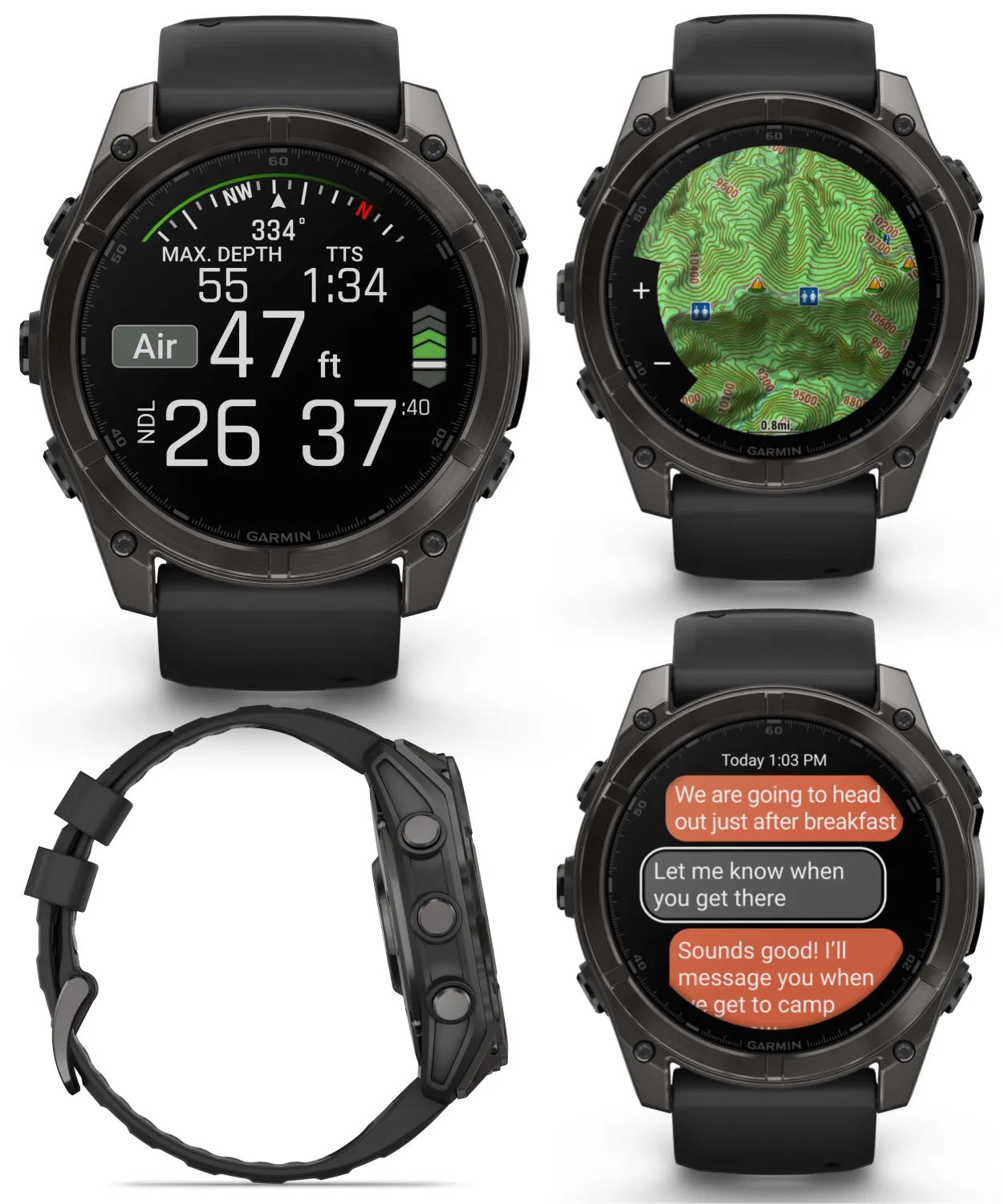 Garmin fenix 8 Multisport GPS Smartwatch, Wearable4U