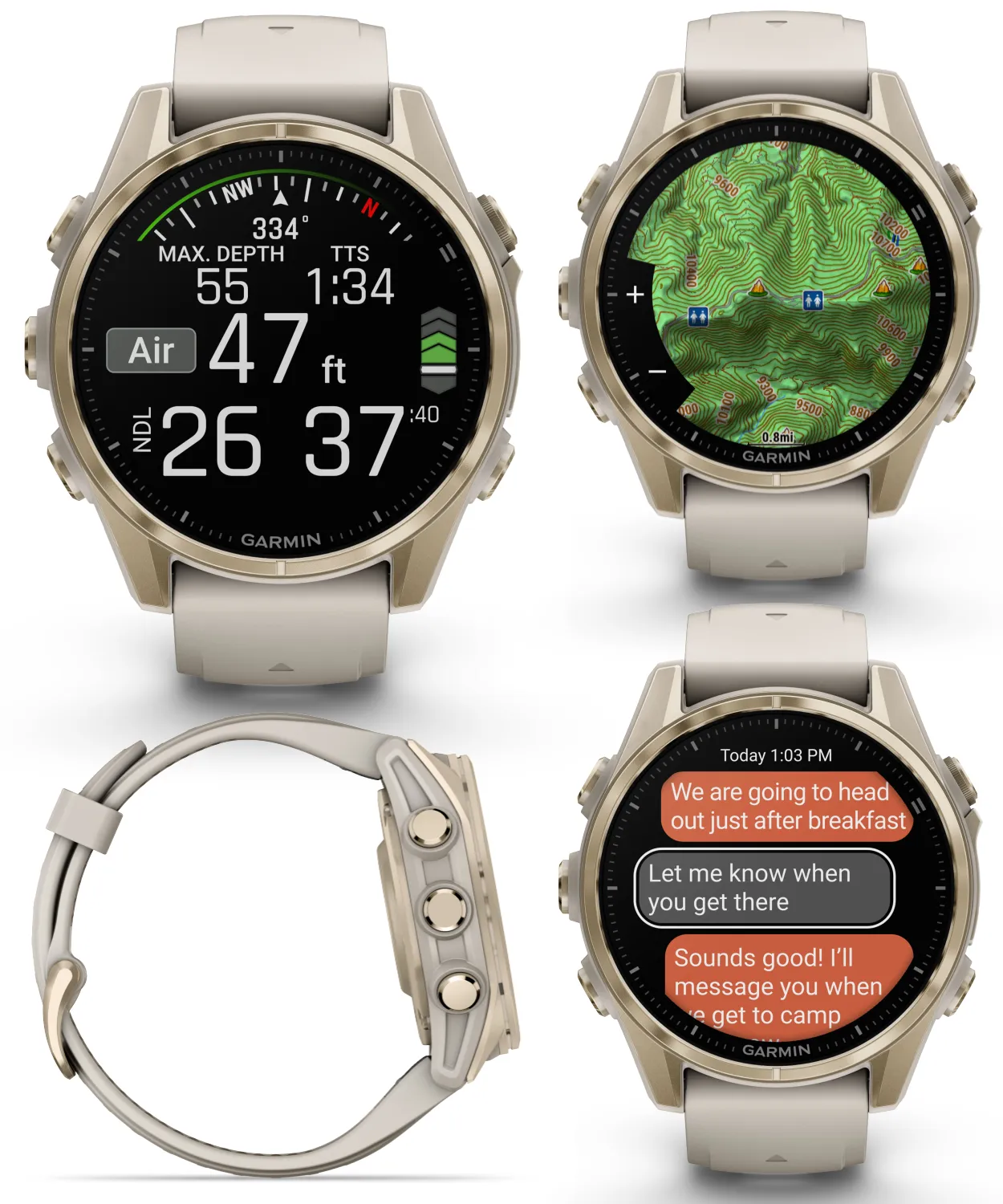 Garmin fenix 8 Multisport GPS Smartwatch, Wearable4U