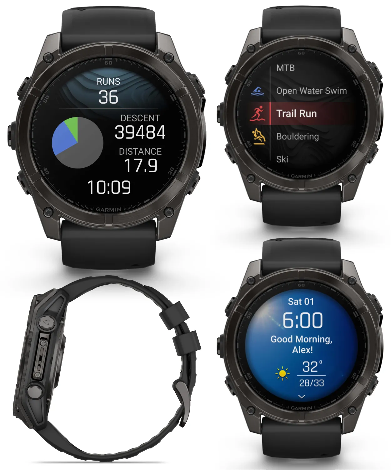 Garmin fenix 8 Multisport GPS Smartwatch, Wearable4U