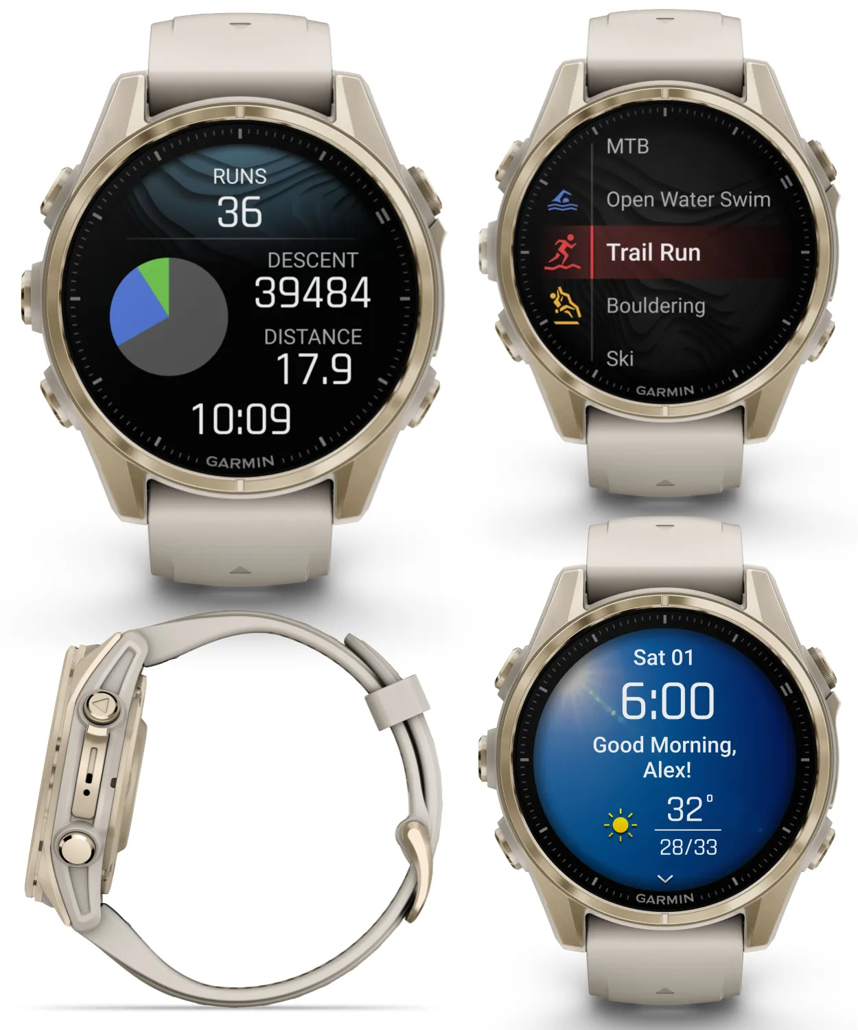 Garmin fenix 8 Multisport GPS Smartwatch, Wearable4U