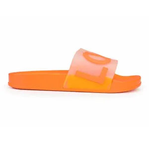 GIRLS ORANGE SLIDER SLIPPERS