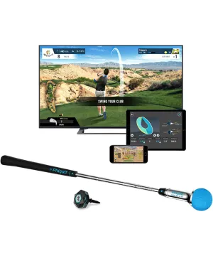 GOLF BUDDY Phigolf 2 - Home Golf Simulator - Black