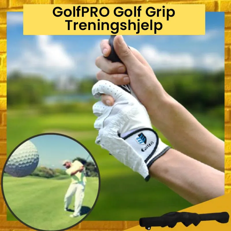 Golf grip training aid - universal fit