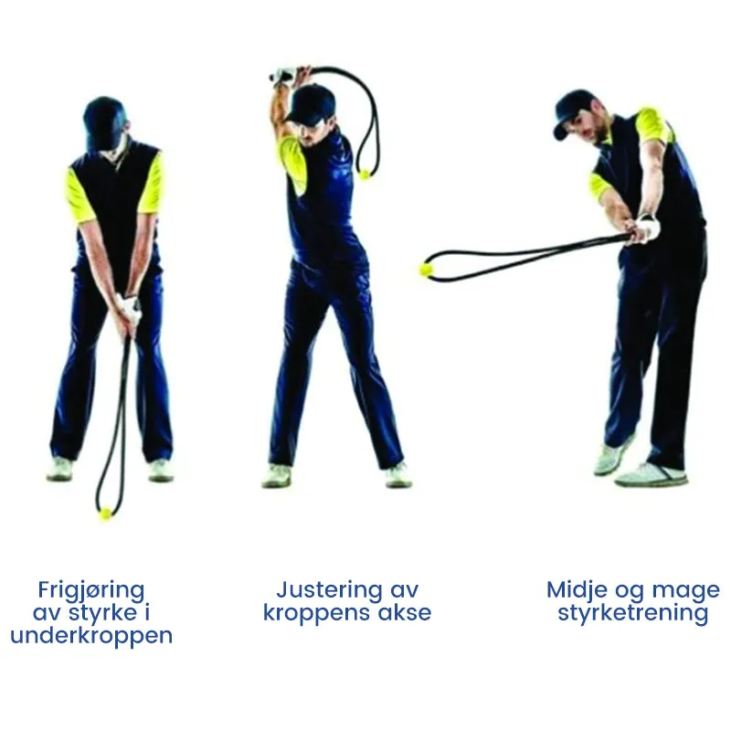 Golf training rope - improve your swing