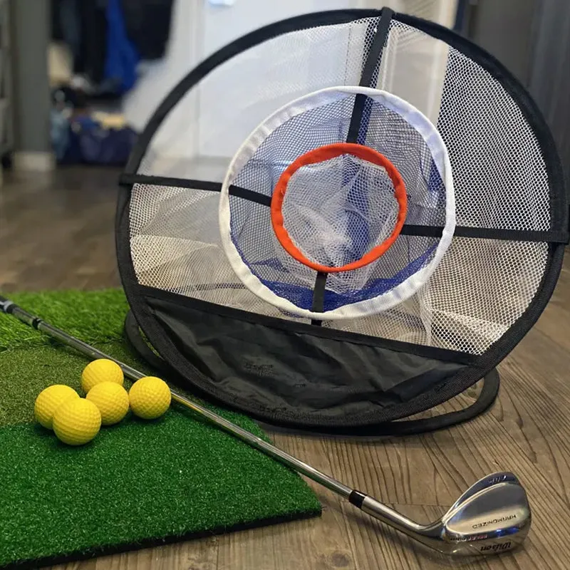 Indoor chipping net - golf training at home