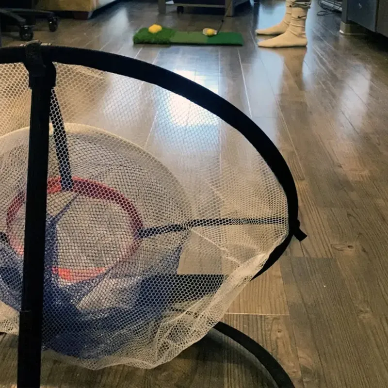 Indoor chipping net - golf training at home