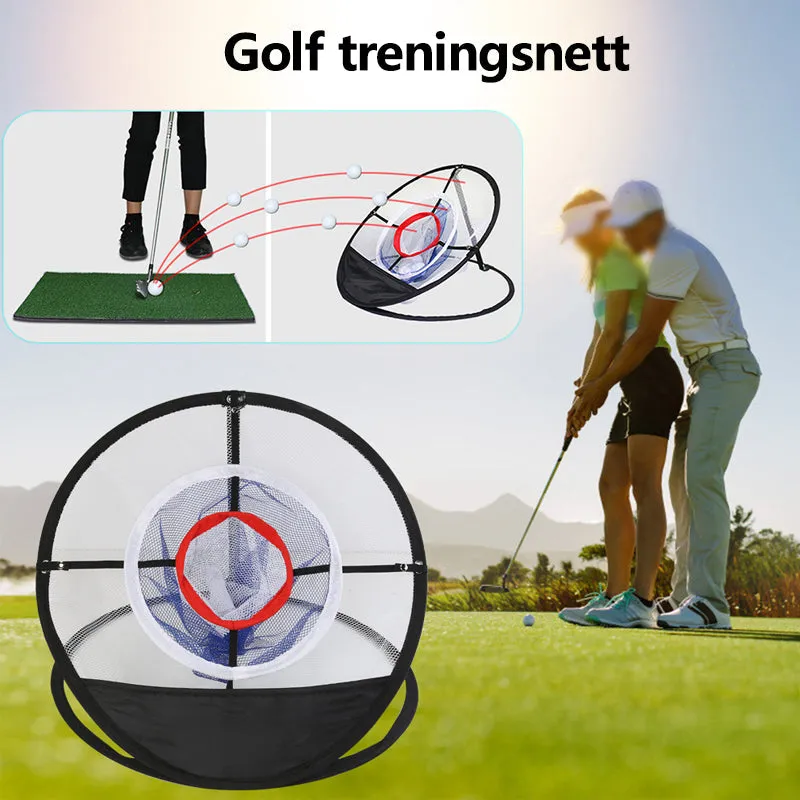 Indoor chipping net - golf training at home