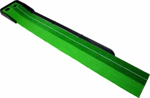 Indoor/Outdoor Putting Green Mat w/ Ball Return, 2 Holes