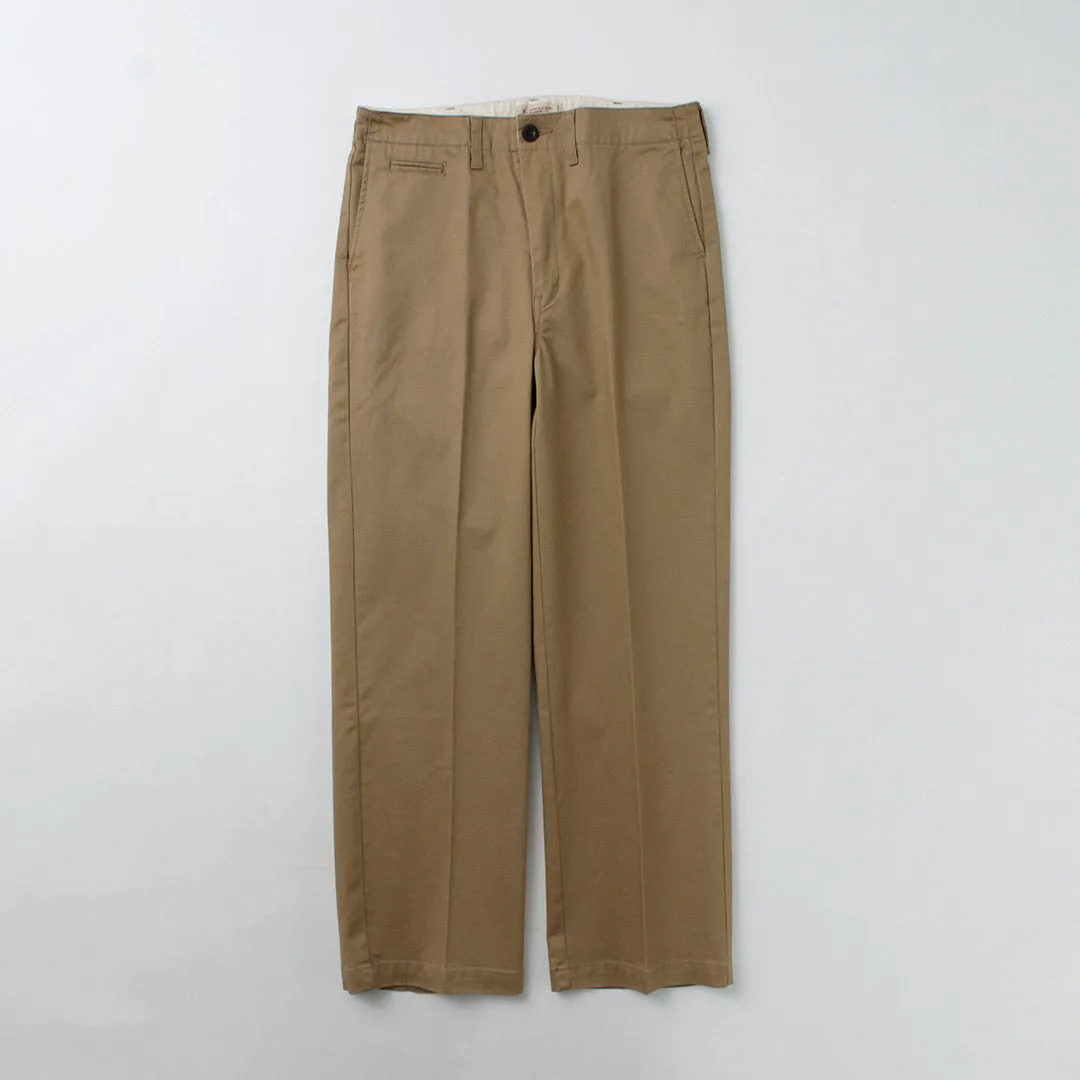 JAPAN BLUE JEANS / Semi-Wide Straight Chinos