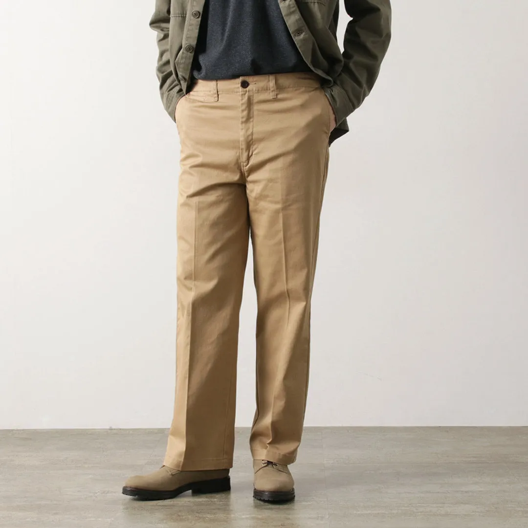 JAPAN BLUE JEANS / Semi-Wide Straight Chinos