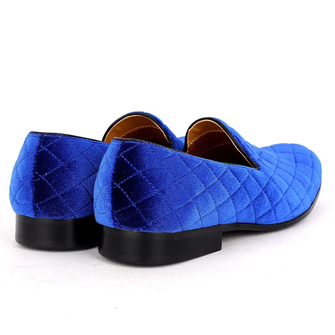 J.M Weston Royalty Designed Blue Suede Shoe