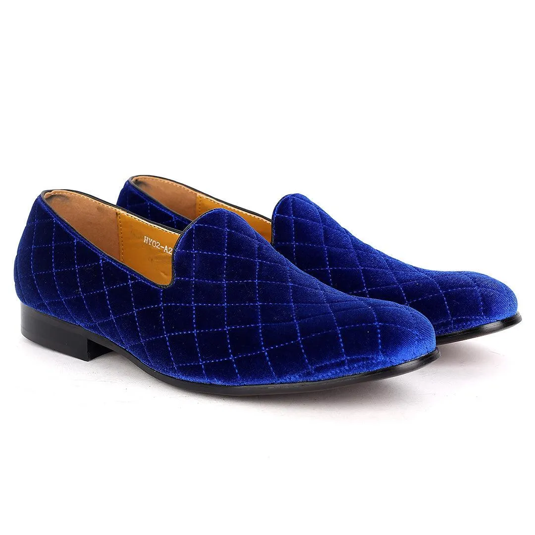 J.M Weston Royalty Designed Blue Suede Shoe