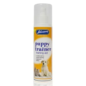 Johnson's Veterinary | Puppy & Kitten Training | Toilet Attractant Pump Spray - 150ml