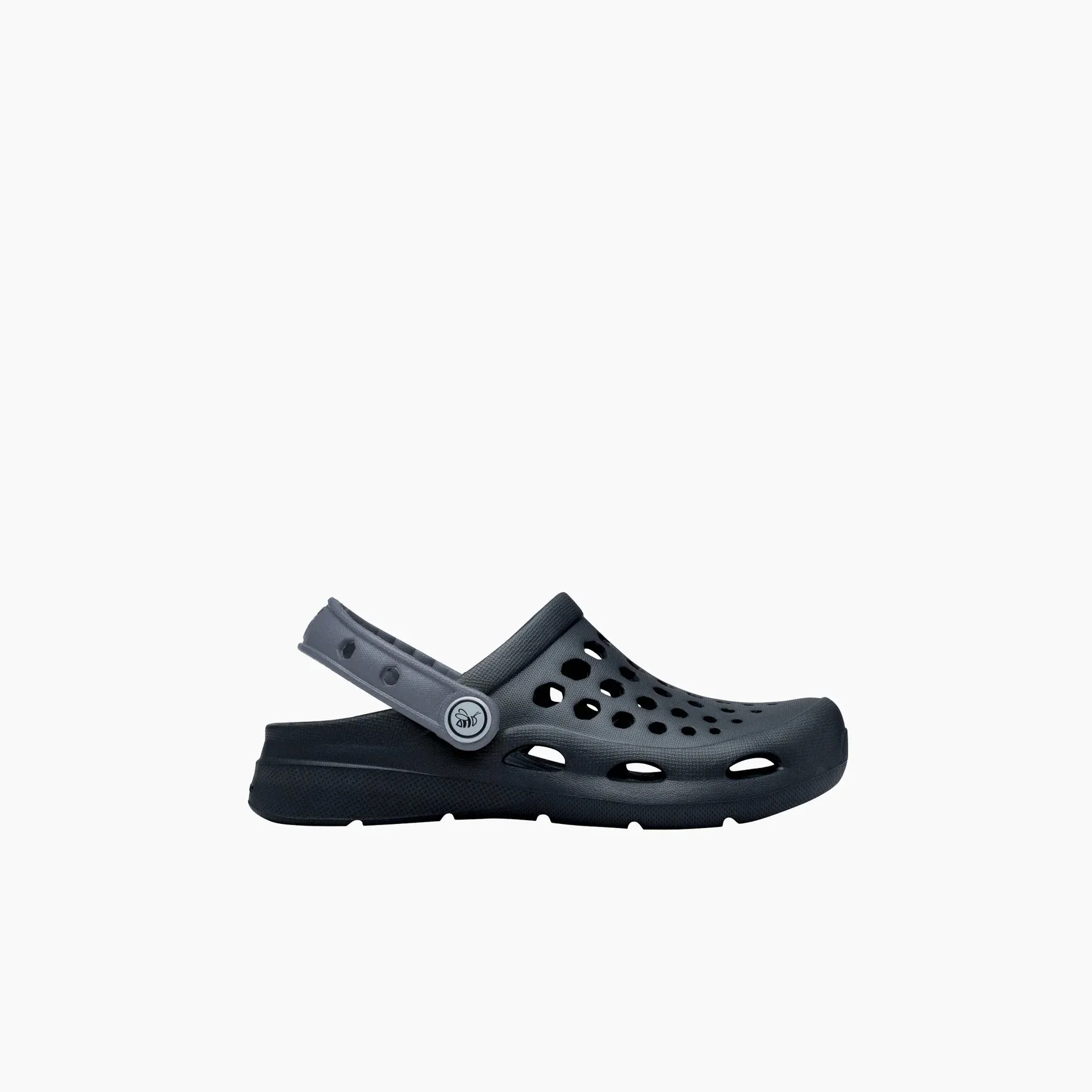 KIDS ACTIVE CLOG - SOLID BLACK/CHARCOAL