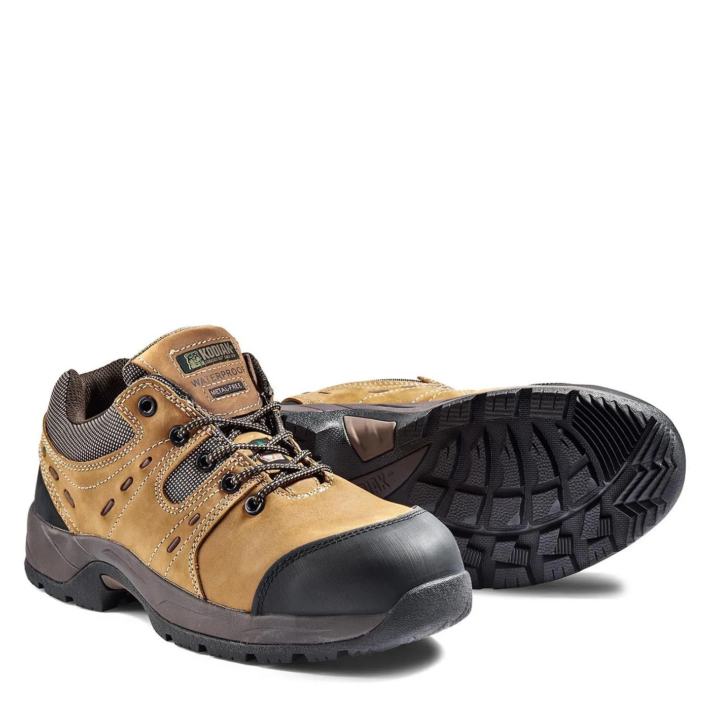 Kodiak Trail Men's WP Lightweight Composite Toe Safety Shoe - 302120 Brown