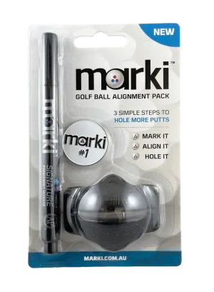 Marki Golf Ball Alignment Pack