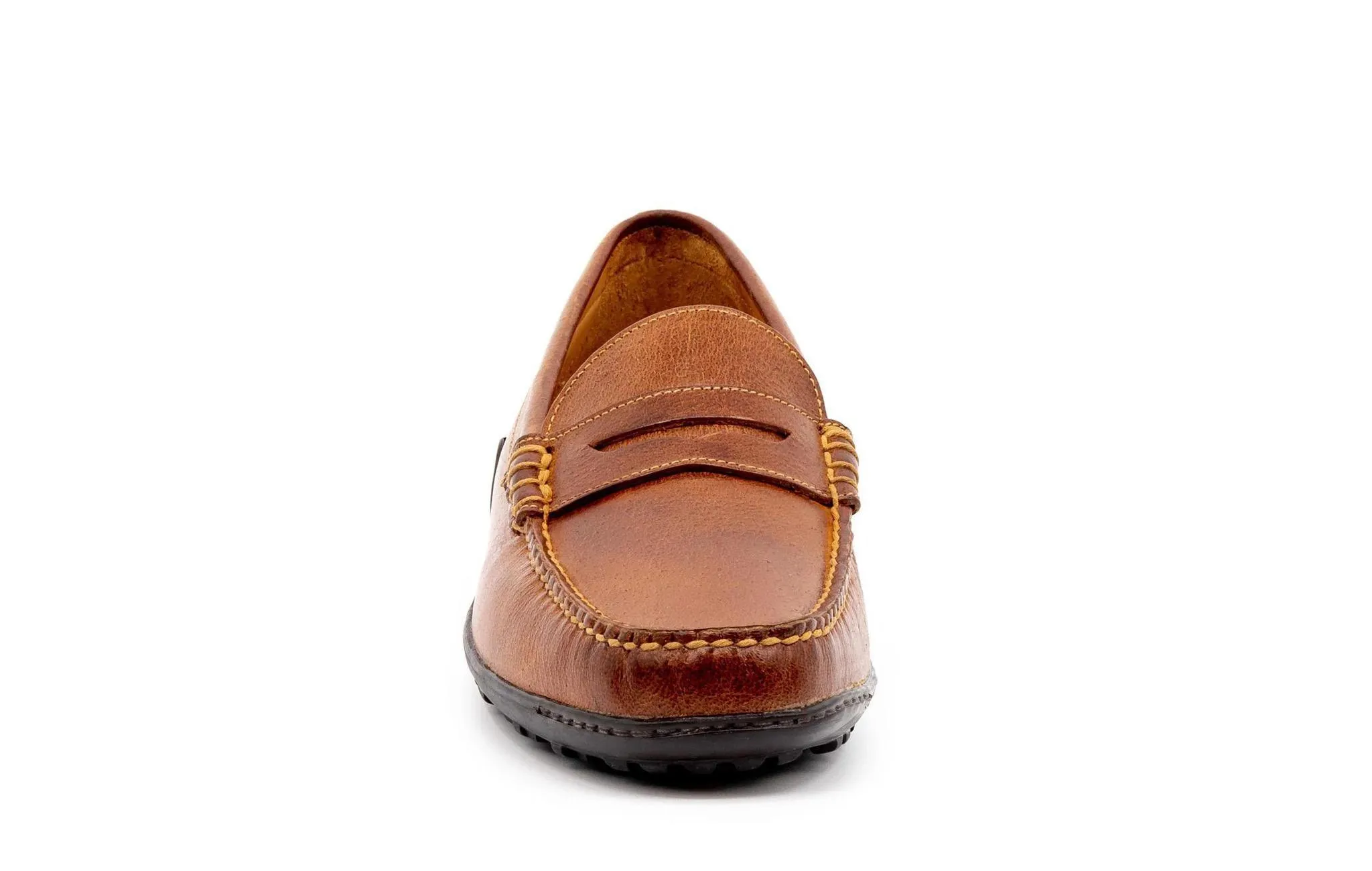 Martin Dingman Bill Water Buffalo Leather Penny Loafer