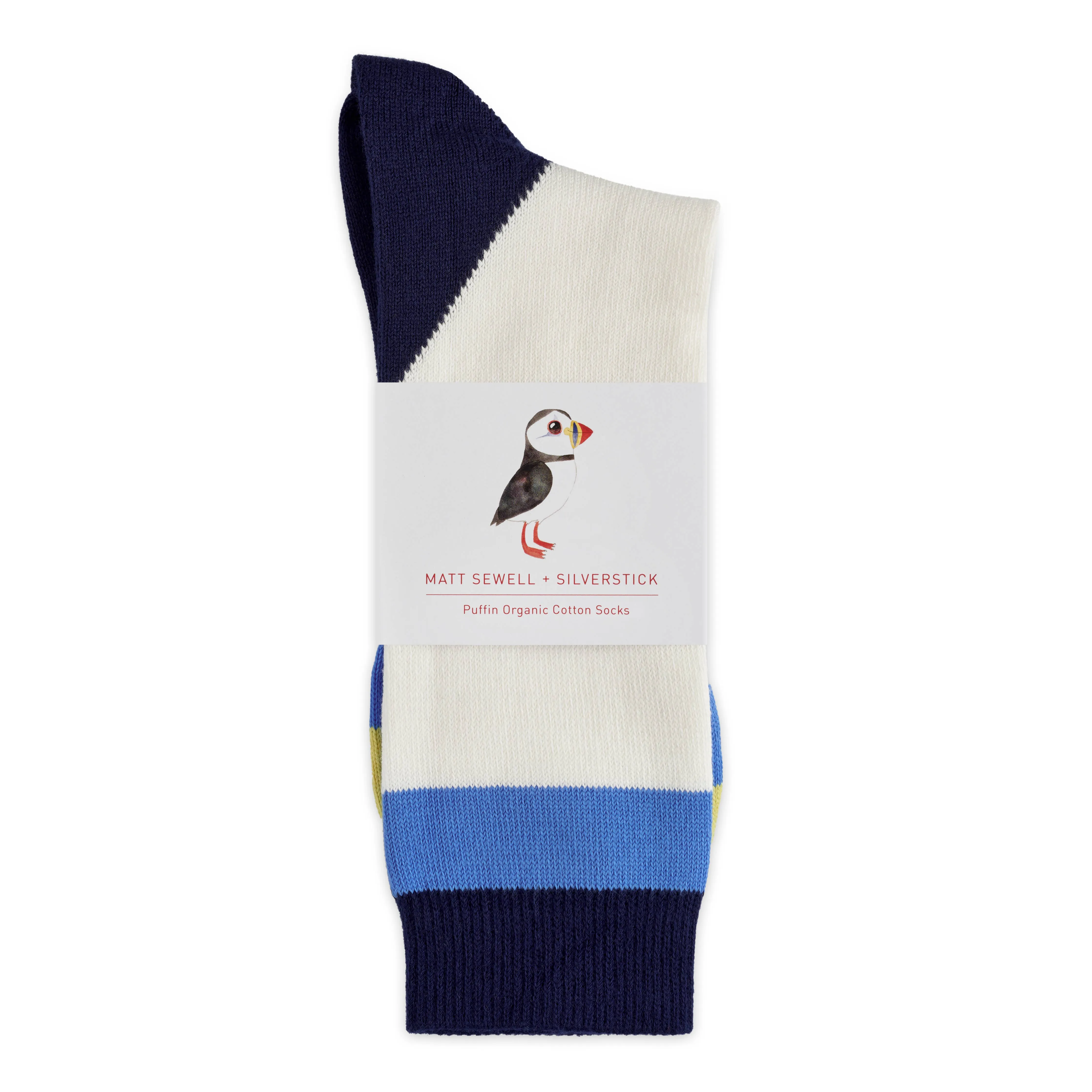 Matt Sewell Puffin Organic Sock