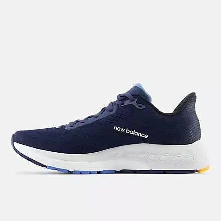 Men's 880v13 (2E) Wide Fit - Navy with heritage blue and hot marigold