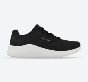 Men's Wide Fit Skechers 232209 Ultra Flex 2.0 Vicinity Trainers - Black/White