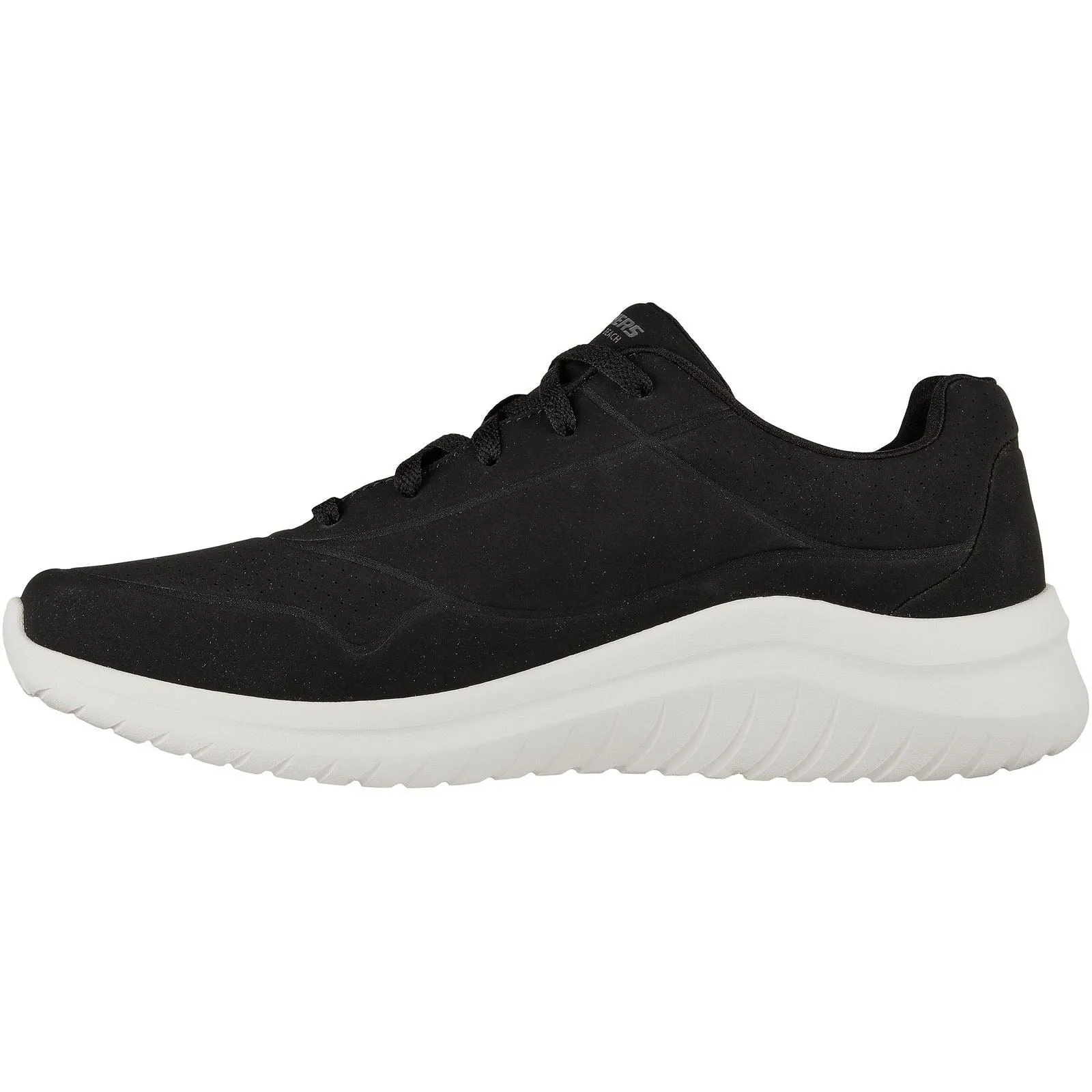 Men's Wide Fit Skechers 232209 Ultra Flex 2.0 Vicinity Trainers - Black/White