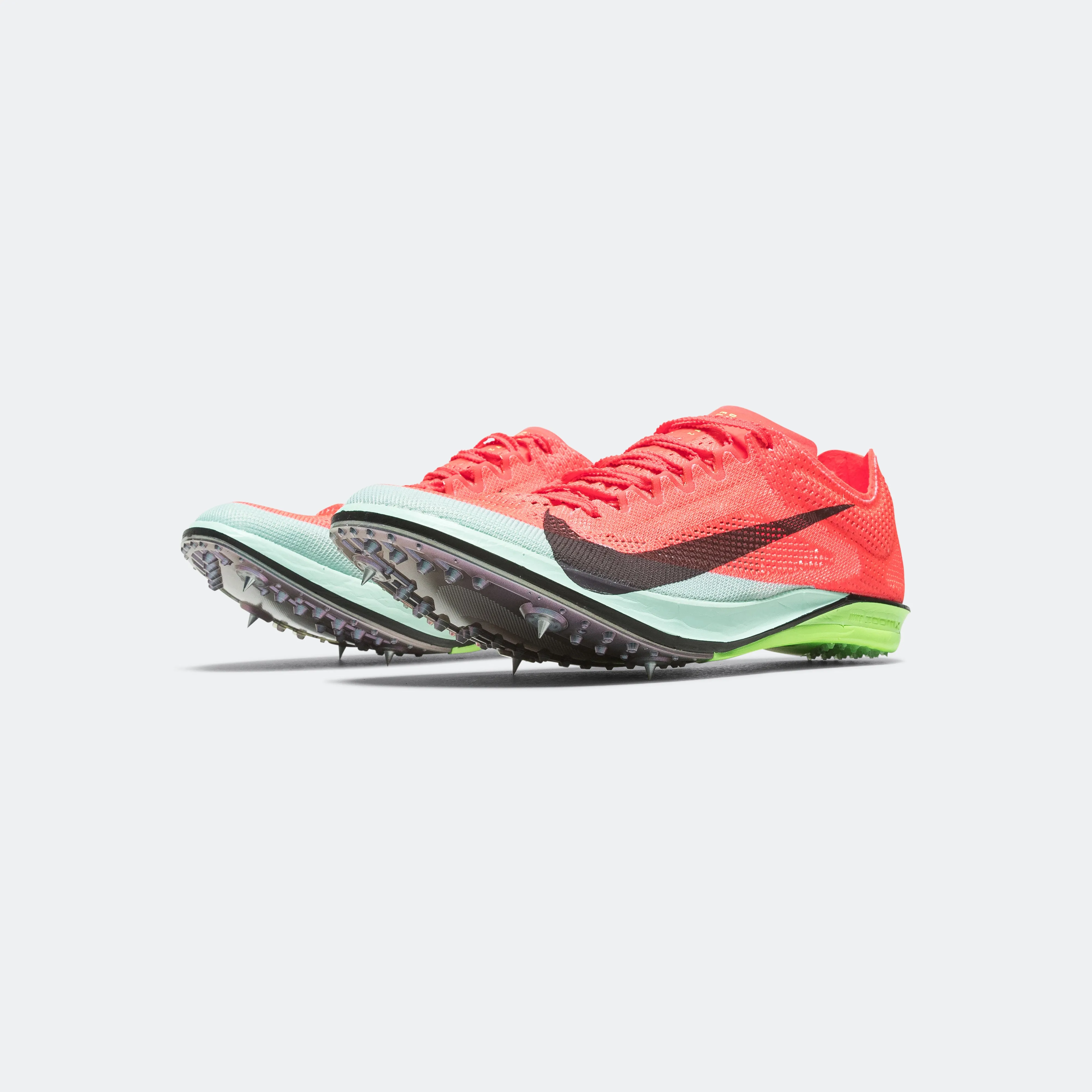 Mens ZoomX Dragonfly 2 Elite - Bright Crimson/Cave Purple-Lime Blast