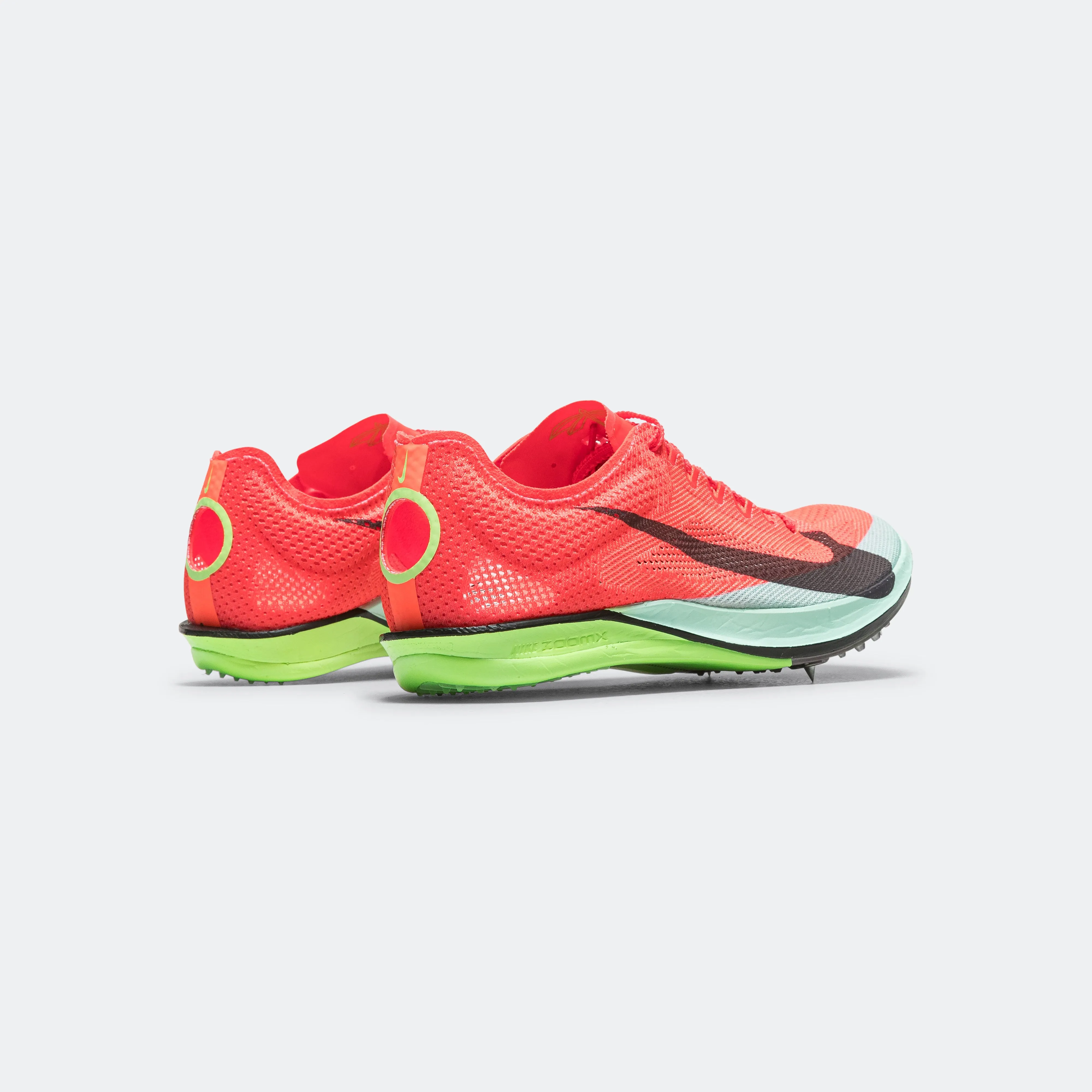 Mens ZoomX Dragonfly 2 Elite - Bright Crimson/Cave Purple-Lime Blast