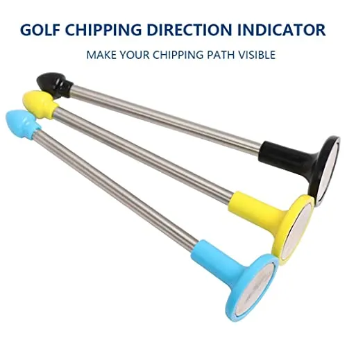 Meri SHOPP 1Pc Golf Magnet Lie Angle Tool Training Aid Sticks Swing Trainers Yellow Abs Stainless Steel Sporting Goods | Golf | Golf Training Aids | Swing Trainers