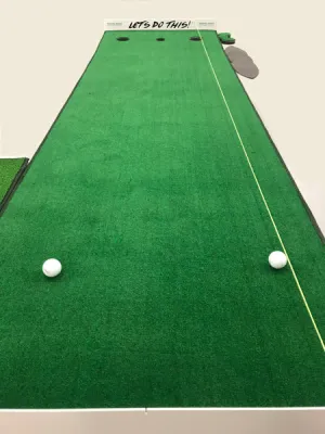 Michael Breed's "Let's Do This!" Big Moss Putting Mat