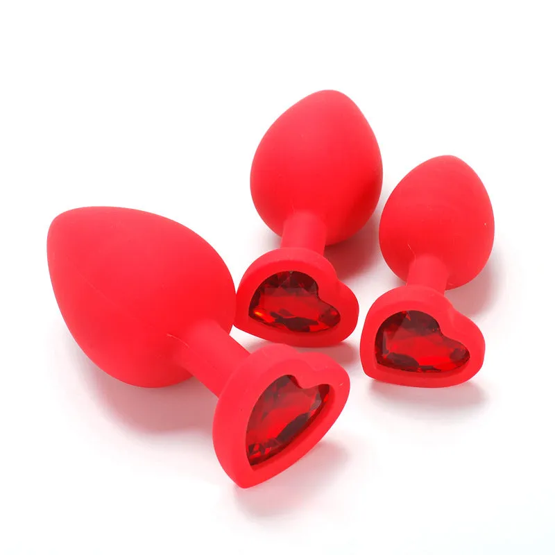 Midnight Madness Silicone Butt Plug Set