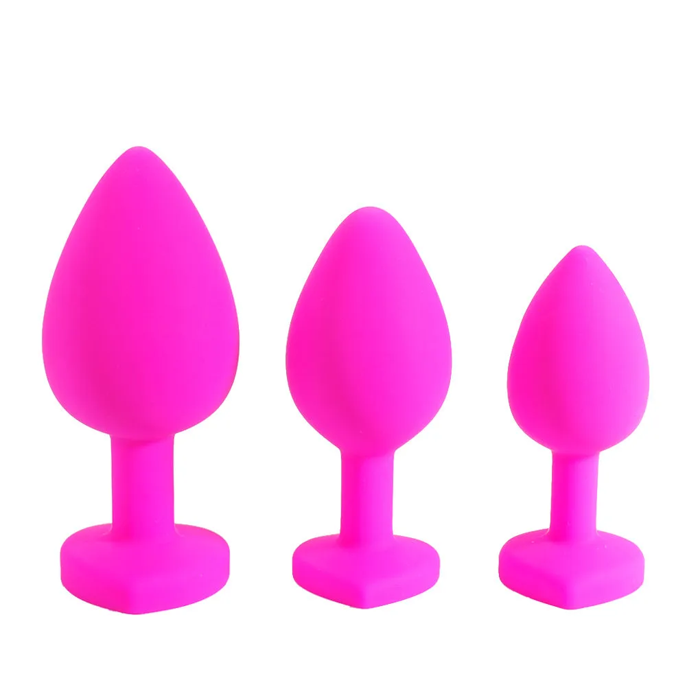 Midnight Madness Silicone Butt Plug Set