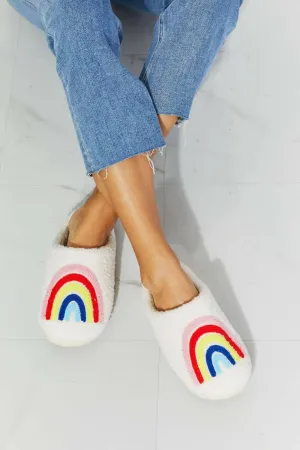 MMShoes Rainbow Plush Slipper