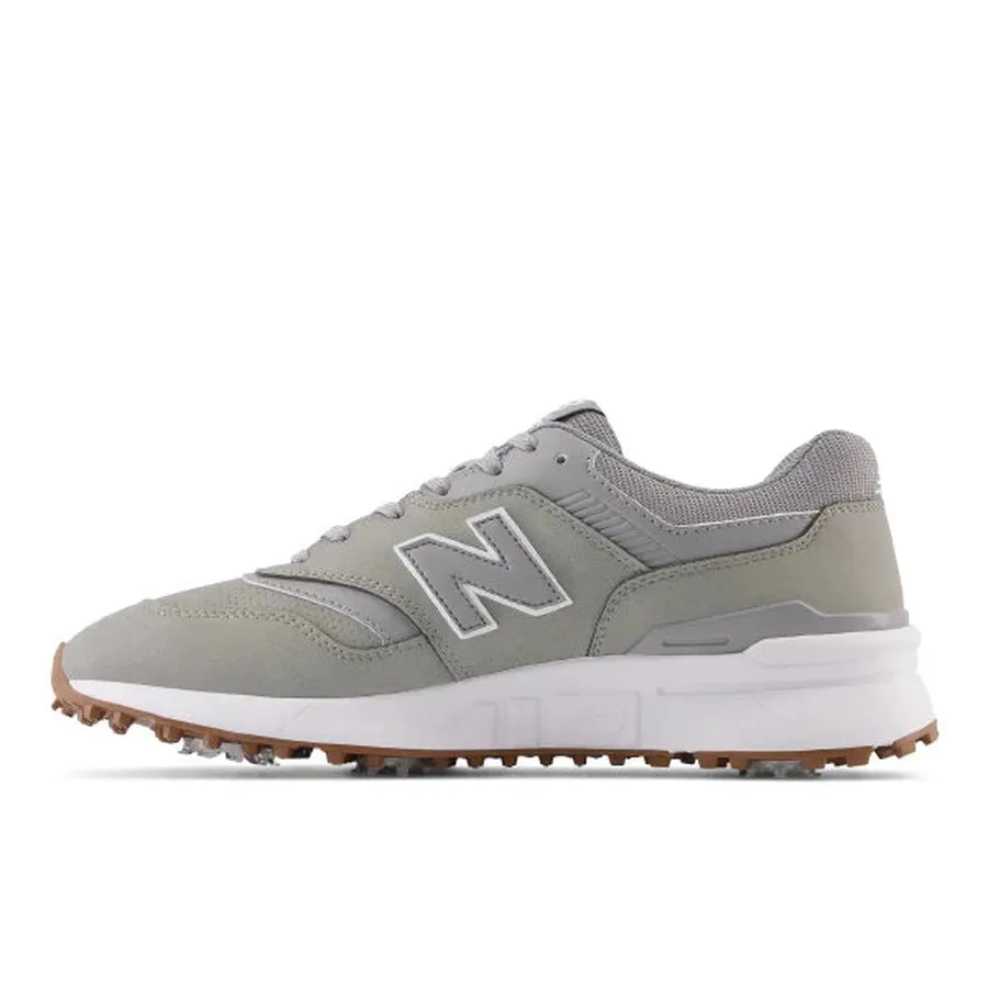 New Balance 997 Spiked Golf Shoes - Grey