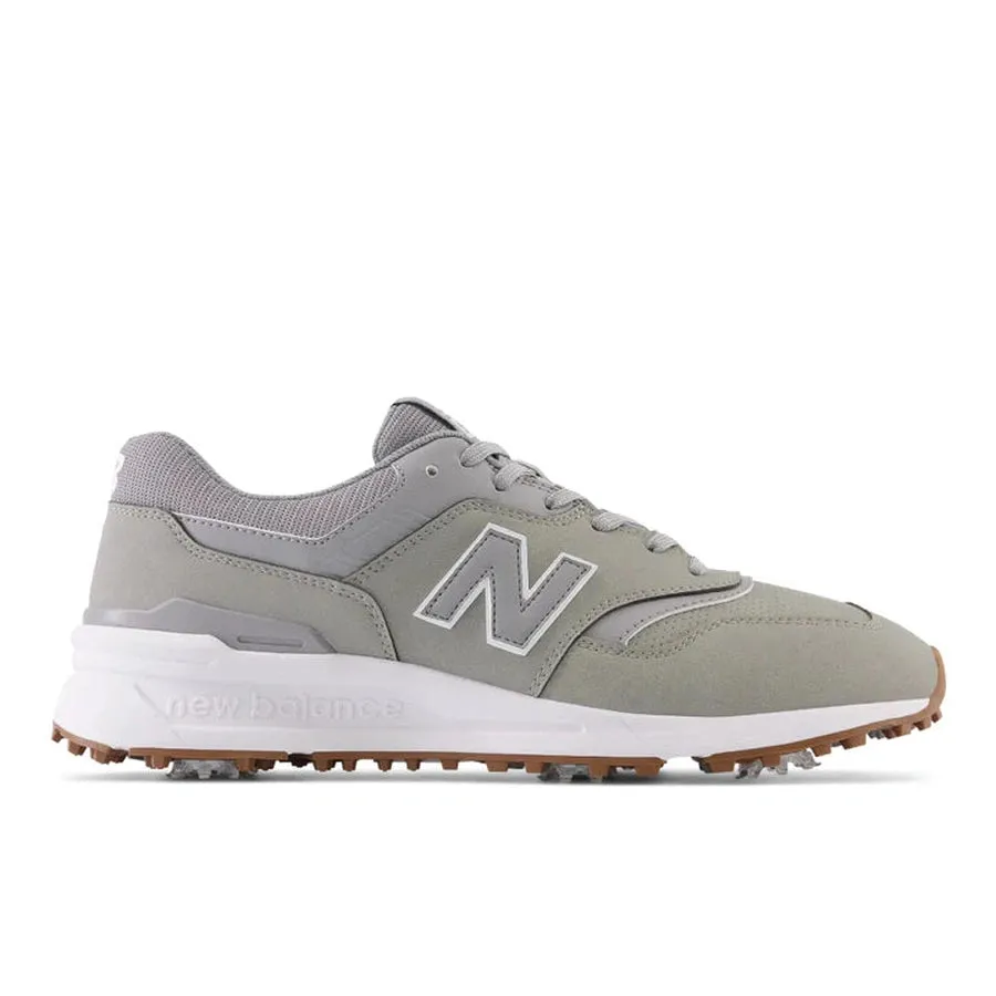 New Balance 997 Spiked Golf Shoes - Grey