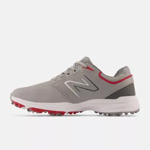 New Balance Mens Brighton Golf Shoe - GREY with red