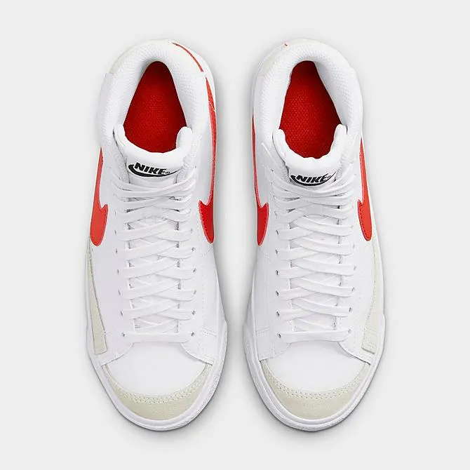 NIKE BLAZER MID '77 WHITE/PICANTE RED-COCONUT MILK-WHITE DA4086-110