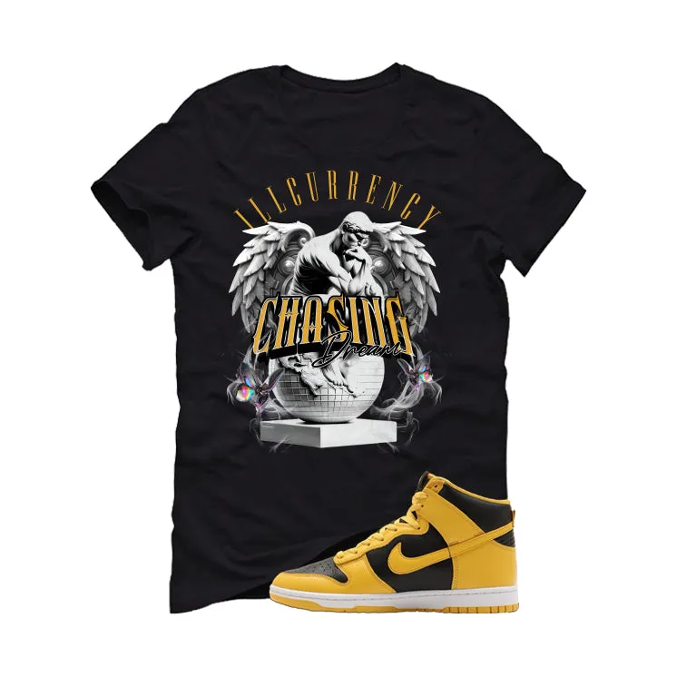 Nike Dunk High Wu-Tang Black T-Shirt (Chasing Dreams)| illcurrency