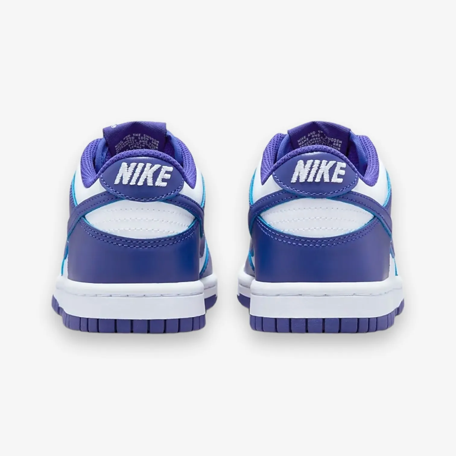 NIKE DUNK LOW GS WHITE/CONCORD-UNIVERSITY RED FB9109-106