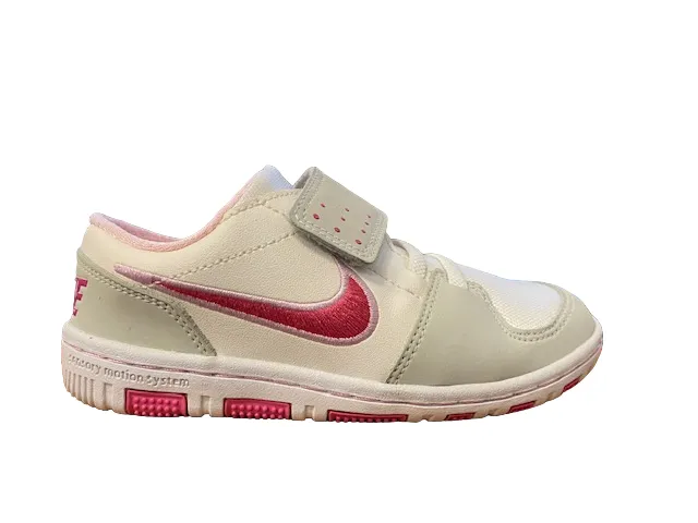 Nike scarpa sneakers da bambina Peanut 3 525039 100 bianco rosa