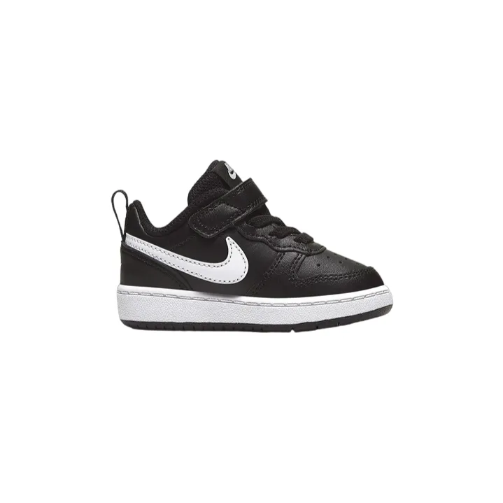 Nike scarpa sneakers da bambino Court Borough Low 2 BQ5453 002 nero-bianco