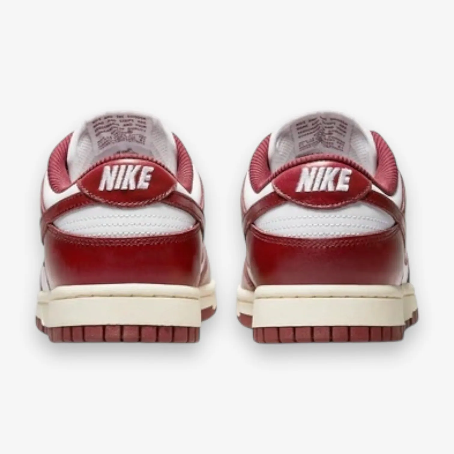 Nike Womens Dunk Low Premium White Team Red Coconut Milk FJ4555-100