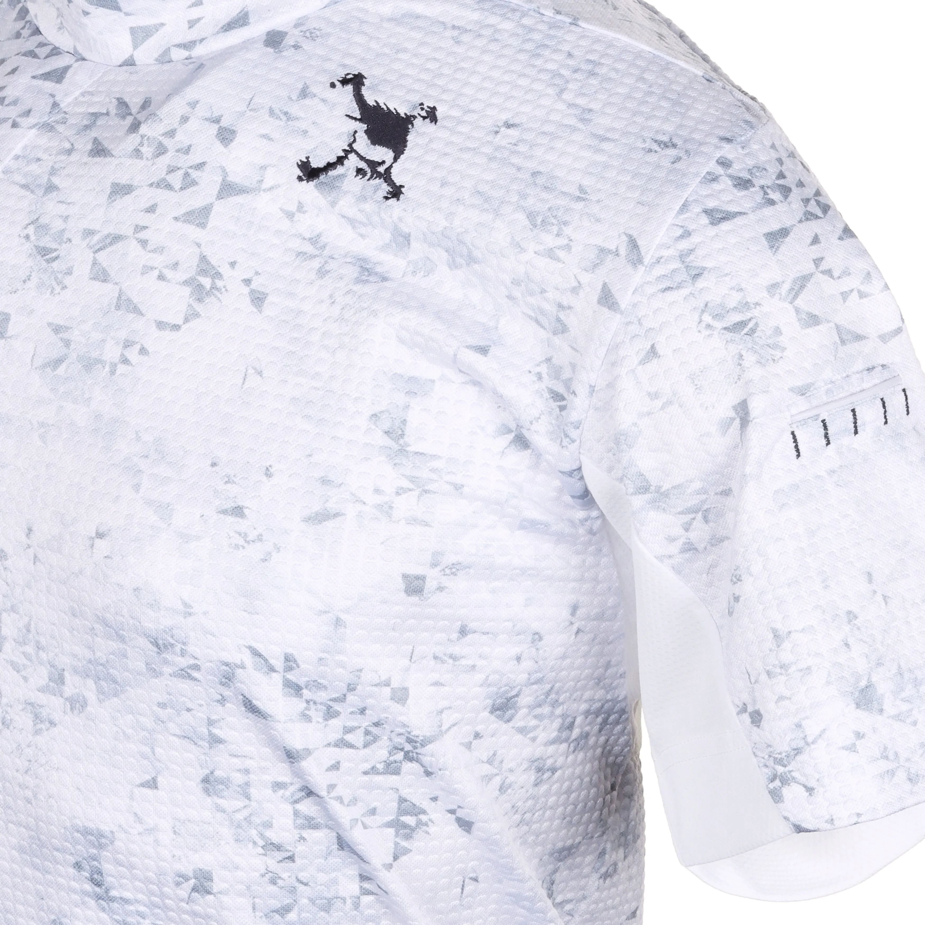 Oakley Golf Skull Bloom Quartz Mock Shirt