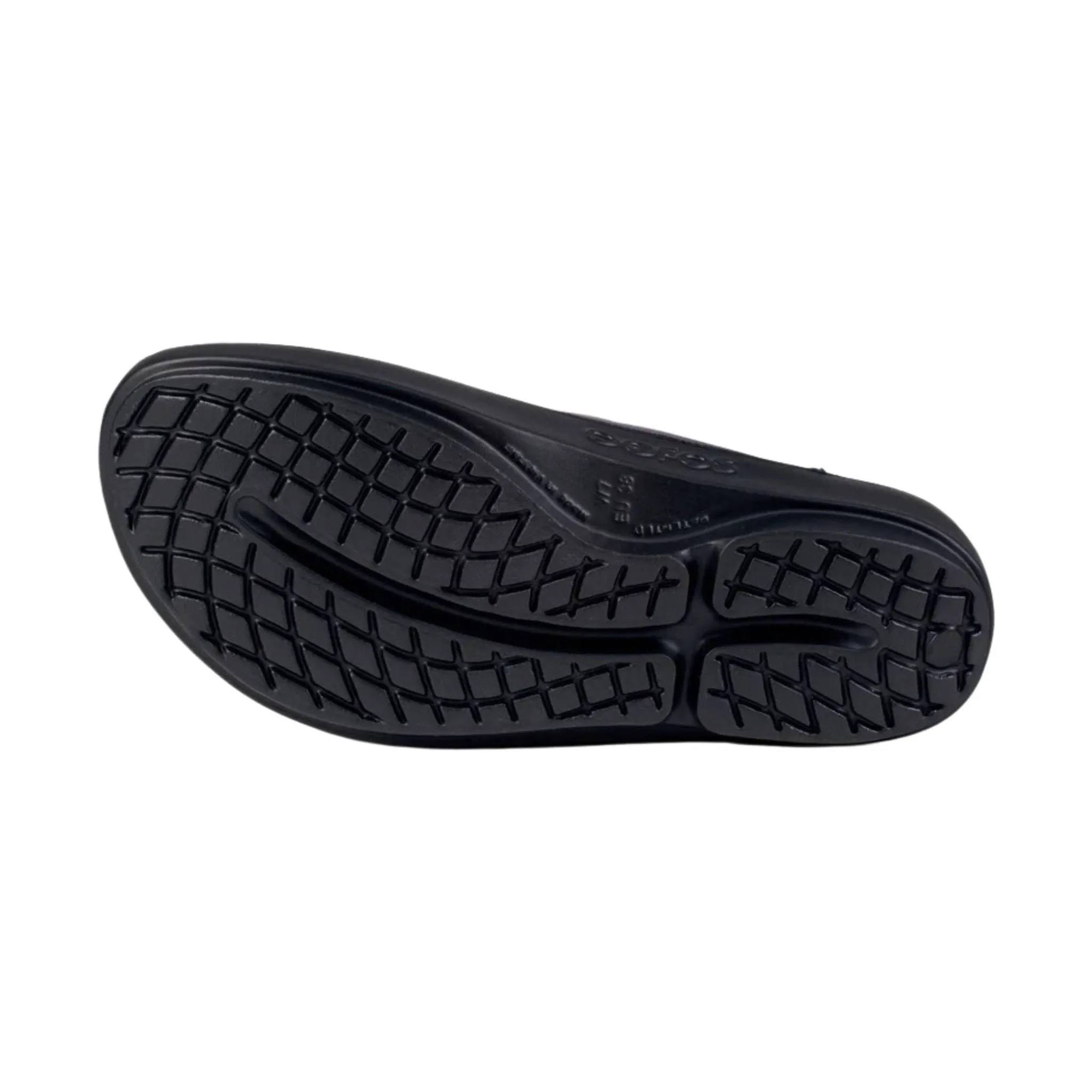 OOfos Women's OOlala Luxe Sandal - Midnight Spectre