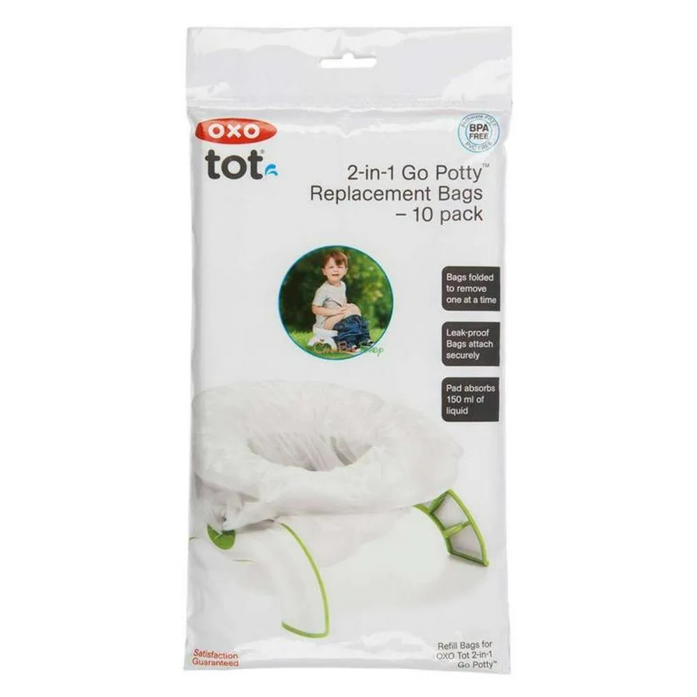 OXO Tot 2 in 1 Potty Refill Bags - 10 Pack