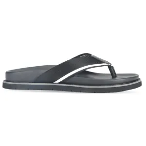 Pavers England stripped webbing toepost sandal