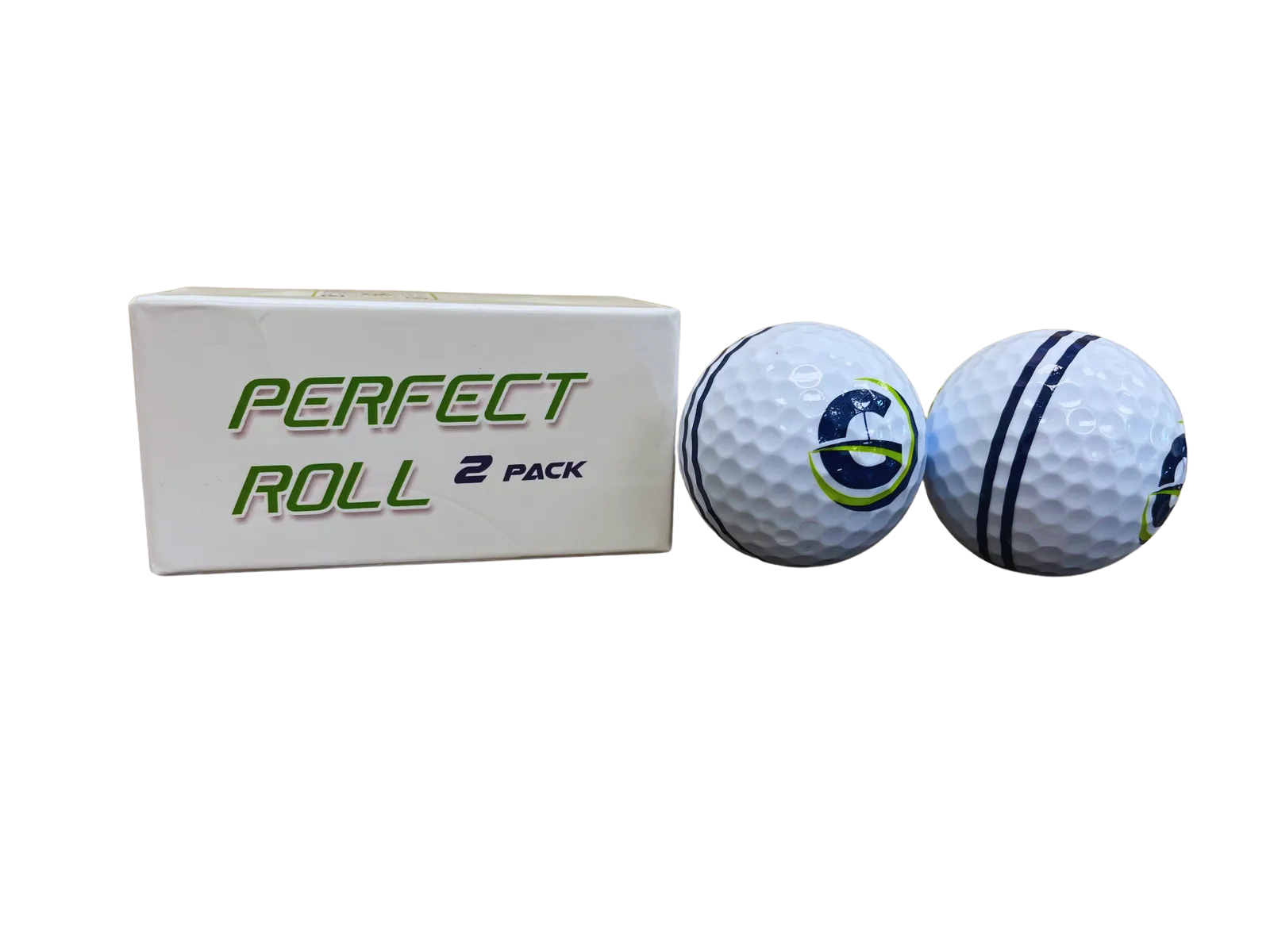 Perfect Roll Golf Balls - 2 Pack