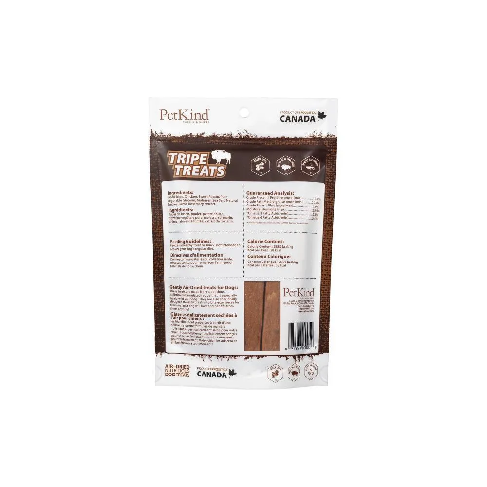 PetKind Bison Tripe Treats 170g