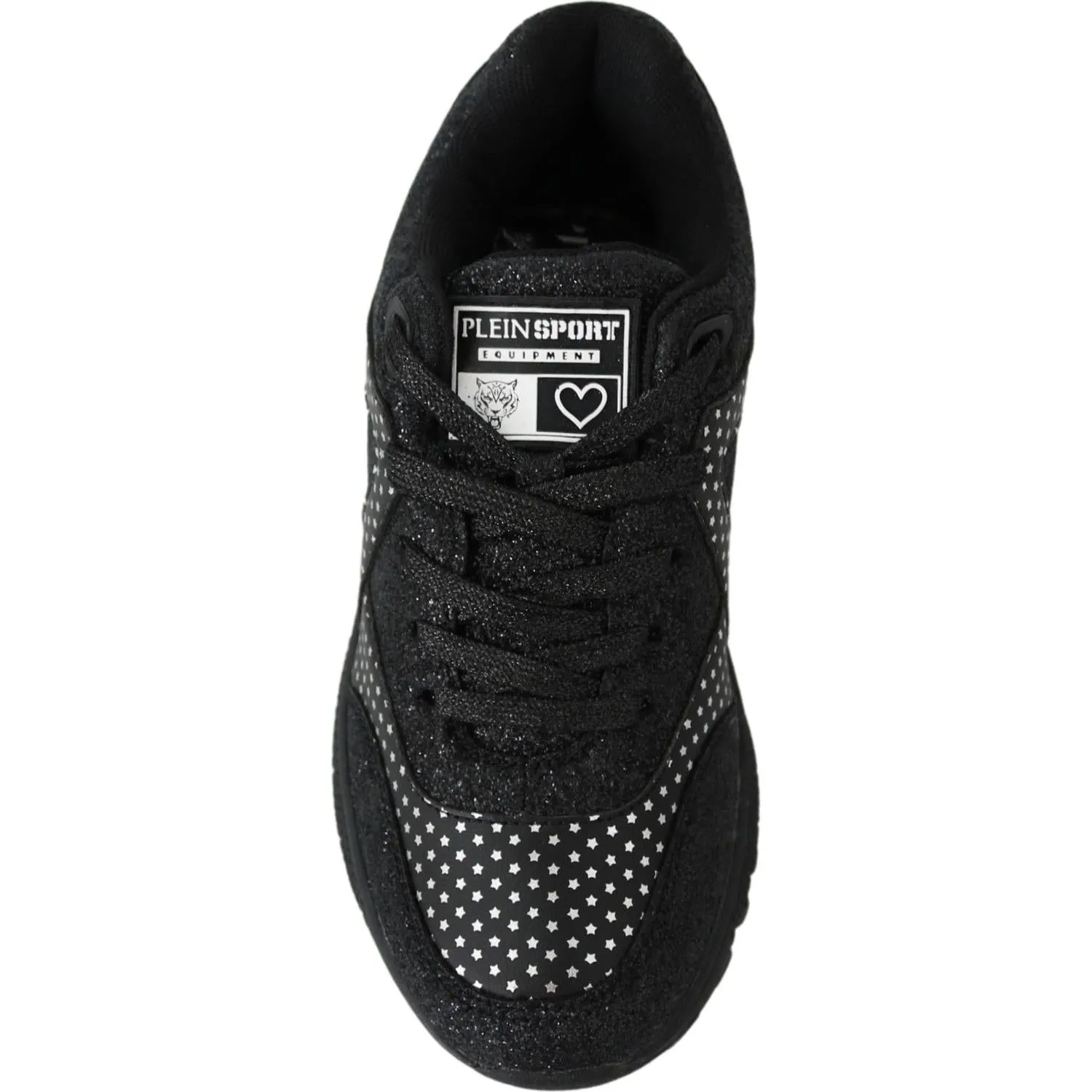 Plein Sport Elegant Black Runner Jasmines Sport Shoes